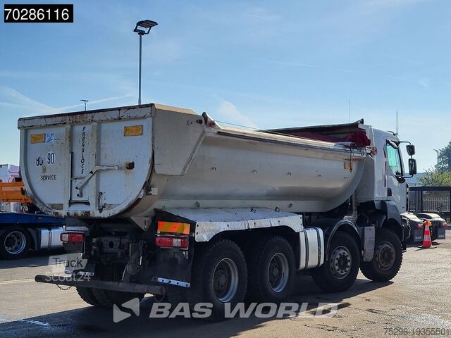 Benne Renault Kerax 430 8X4 16m3 tipper Retarder Big-Axle ste...