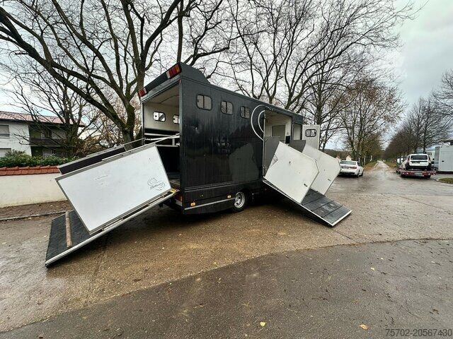 Tovorni avtomobil za prevoz živine Volvo FL 408 3-4 Pferdetransporter