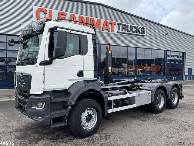 Haakarmsysteem Man TGS 33.470 6x4 Euro 6 Full Steel AJK 20 Ton haa...