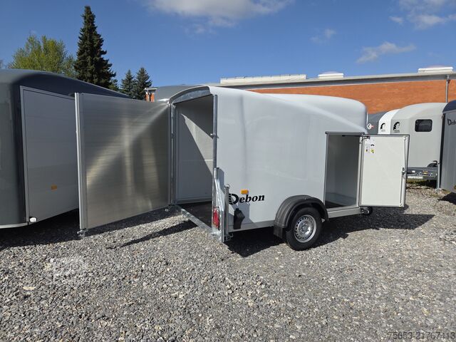 Przyczepa skrzyniowa Debon Polycargo 1300 Seitentür 1300kg 100kmH