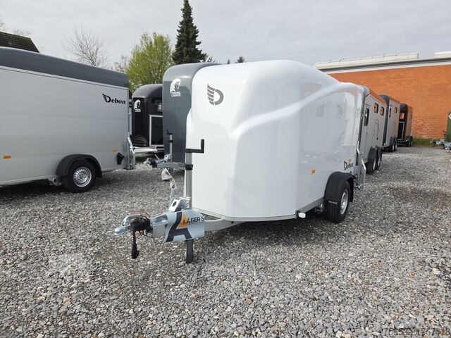Przyczepa skrzyniowa Debon Polycargo 1300 Seitentür 1300kg 100kmH
