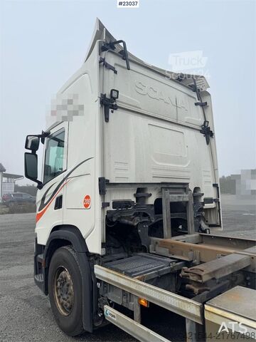 Alusta ja ohjaamo Scania G500 6x2 container chassis truck