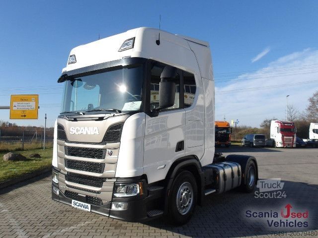 Ciężarówka do przewozu materiałów niebezpiecznych Scania R 460 A4x2NA / Schubbodenhydraulik