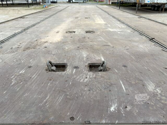 Vekselplatform Wecon Plattform mittig+außen Zurringe verzinkt