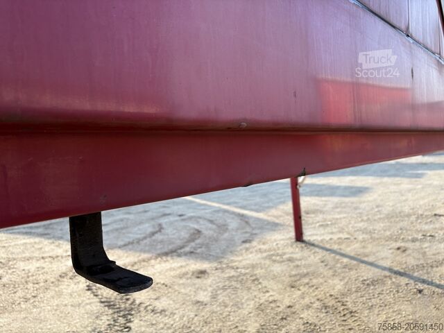 Caisse mobile avec fourgon Krone 7,45m Wechselkoffer mit Türen