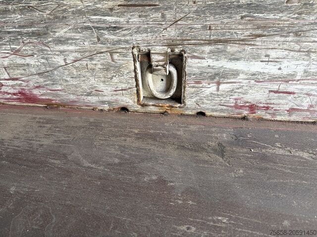 Cambio de carrocería por carrocería de caja Krone 7,45m Wechselkoffer mit Türen