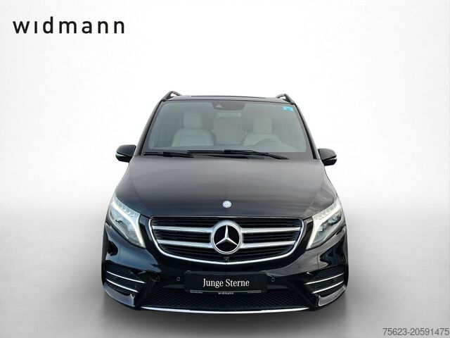 Microbuz Mercedes-Benz V 220 d AVANTGARDE EDITION AMG nur an Gewerbe Sound Sitzlüftung Tisch