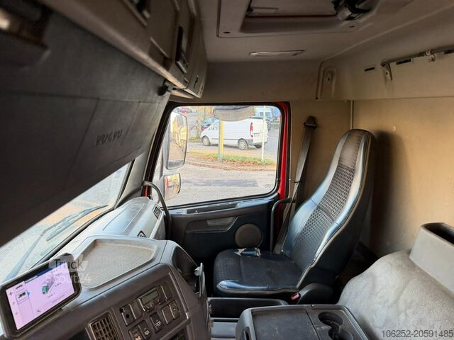 Plataforma de carga Volvo FMX 420 6X4 PRITSCHE + KRAN HMF 1720 + winch + ...