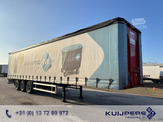 Bâches coulissantes Burg BPO 12-27 / Curtianside Trailer / BPW Drum / NL...