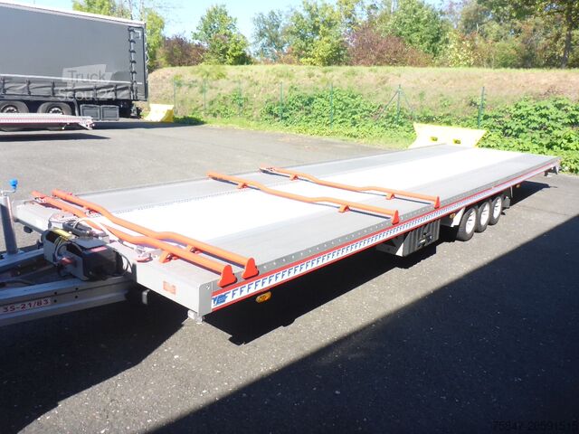 Remorque porte-voiture Fitzel DUO 35-21/83 Tridem Seilwinde