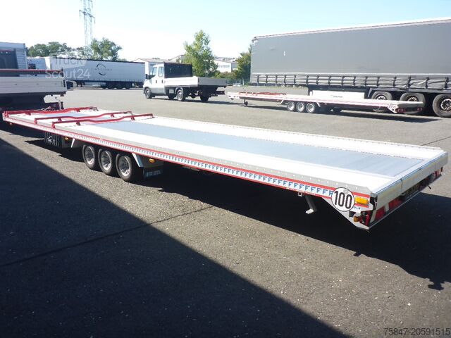 Remorque porte-voiture Fitzel DUO 35-21/83 Tridem Seilwinde