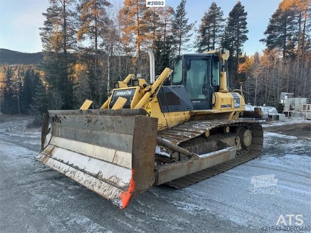 Macchina di livellamento Komatsu D65PX-15 Dozer WATCH VIDEO