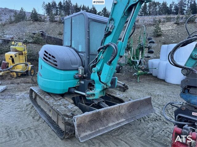 гусеничний екскаватор Kobelco SK55SRX-6 with Rototilt and 3 buckets. 2330 hours!