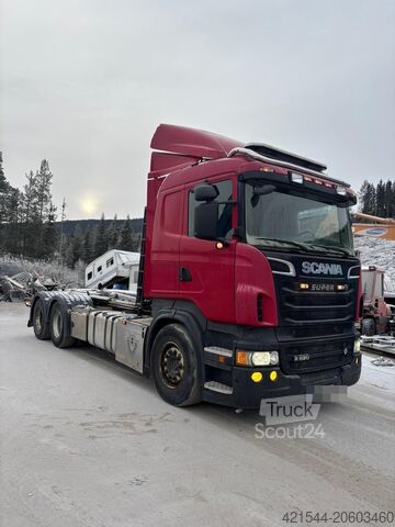 Hook arm system Scania R620 6x4 Hook Truck. Delivered with a valid EU ins