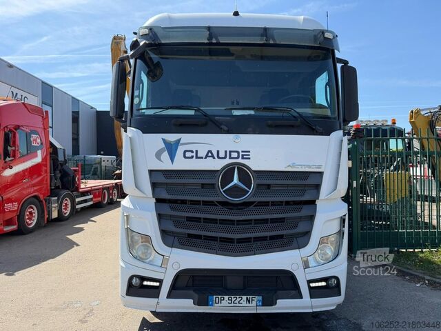 Schuifzeil Mercedes-Benz ACTROS 2545 6x2 BOX 8m10 x 2m80 - TAILLIFT - LI...