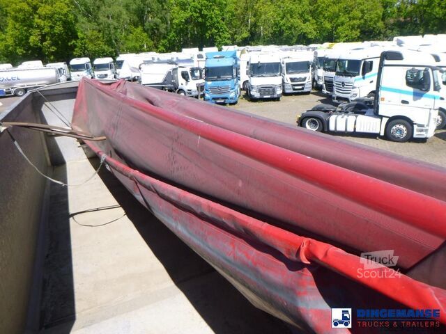Sklápěč Wilcox Tipper trailer alu 55 m3 + tarpaulin