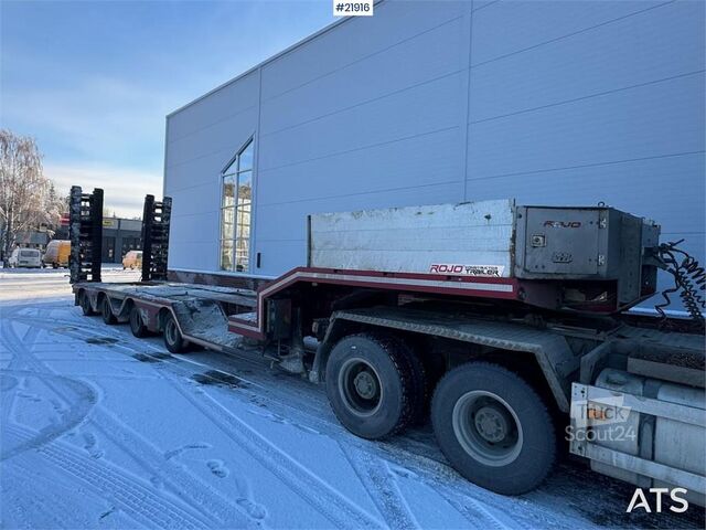 Düşük yükleyici  Rojo GPE4 machine semi-trailer