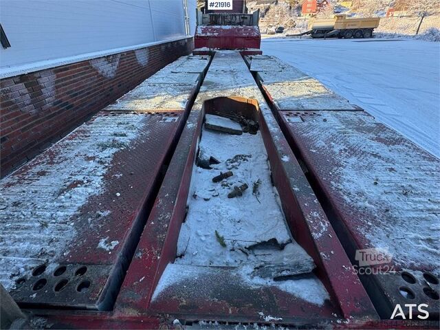 Cargador bajo Rojo GPE4 machine semi-trailer