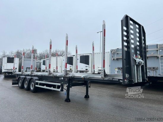 Houtstam-oplegger SCHWARZMüLLER Y-SERIE, HOLZAUFLIEGER, 6 RUNGENPAARE,  SAF-ACHSEN, LIFTACHSE