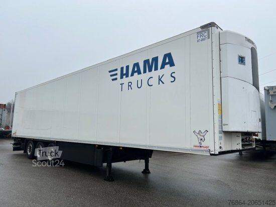 Nízkoložný návěs SCHMITZ SCB S3B KüHLAUFLIEGER, TK SLXI 300,  DOPPELSTOCK, BLUMENBREITE