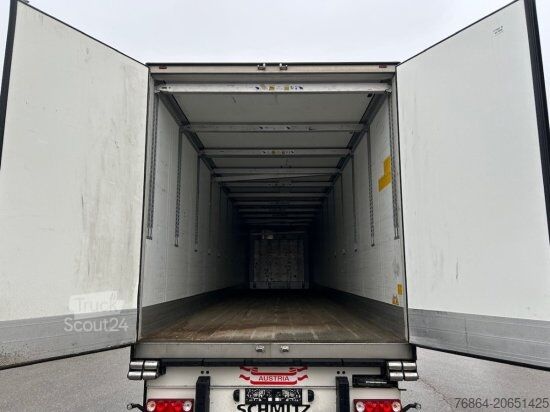 Nízkoložný návěs SCHMITZ SCB S3B KüHLAUFLIEGER, TK SLXI 300,  DOPPELSTOCK, BLUMENBREITE