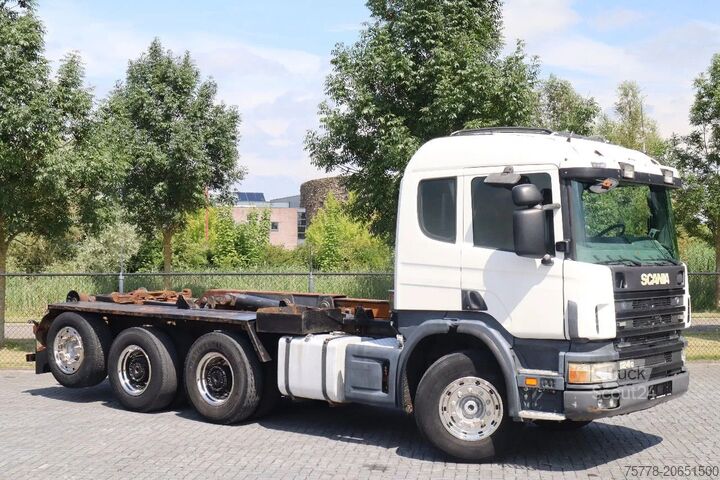 Systém ramene s hákem Scania P124-420 | 8X4 | HOOKLIFT | MANUAL | BIG AXLES ...