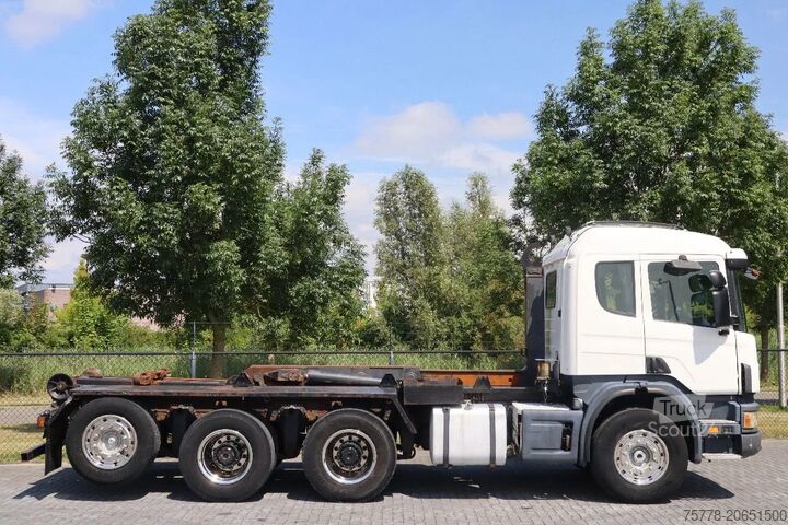 Systém ramene s hákem Scania P124-420 | 8X4 | HOOKLIFT | MANUAL | BIG AXLES ...