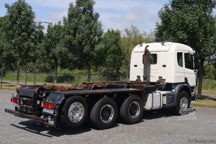 Systém ramene s hákem Scania P124-420 | 8X4 | HOOKLIFT | MANUAL | BIG AXLES ...