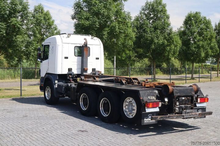 Systém ramene s hákem Scania P124-420 | 8X4 | HOOKLIFT | MANUAL | BIG AXLES ...