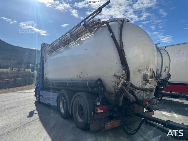 Tankbil Scania R730 6x2 Tank Truck with Tank Trailer – Rear Tippi