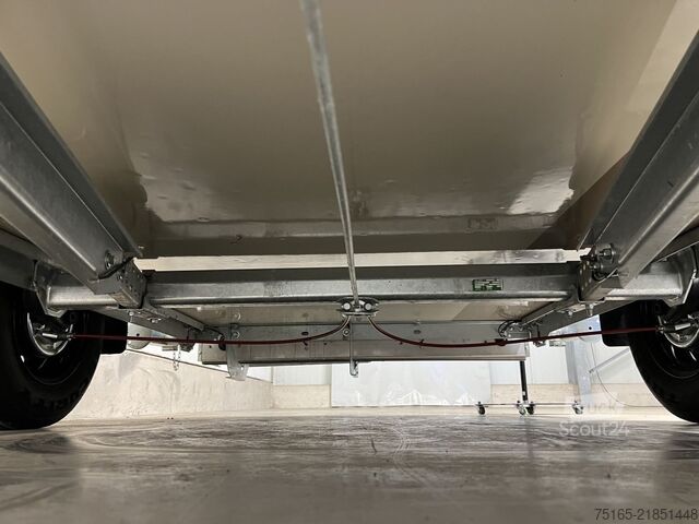 Причепи-рефрижератори та причепи для глибокого заморожування Rosemeier ER Cool 2.5 Tür 2 Räume Tiefkühlanhänger