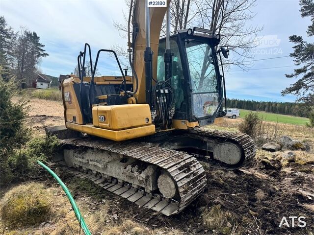 Rupsgraafmachine CAT 313