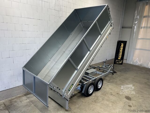 Dumper UNSINN UDK-B 3617-35-14 Stahlaufsatz Dreiseitenkipper