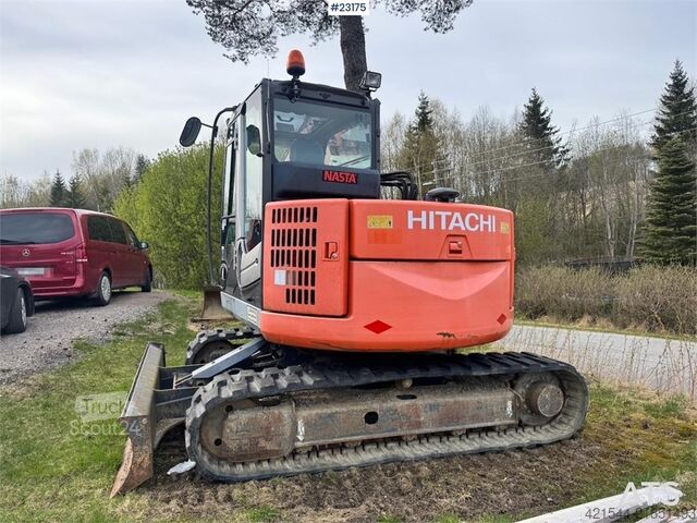 Bandgrävare Hitachi ZX85US-3 Crawler Excavator with 3 buckets and grap