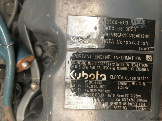 *** citas ierīces *** Kubota V3300-EU3