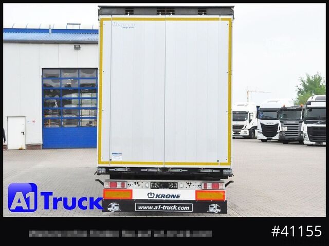 Semi-remorque bâchée KRONE SD, Tautliner Mega, Liftachse