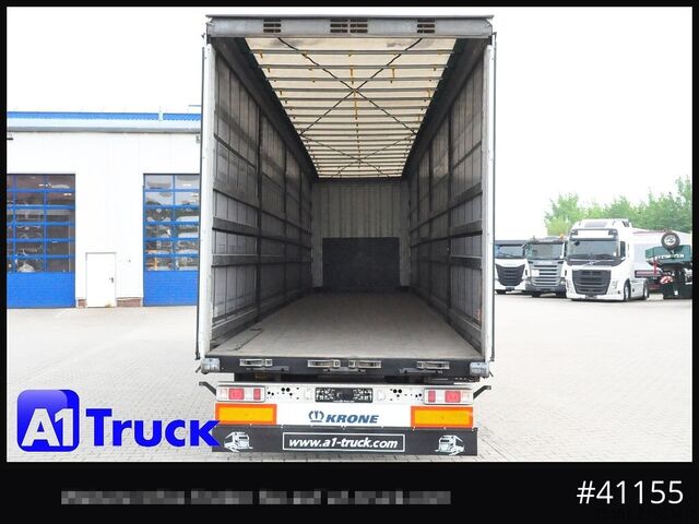 Semi-remorque bâchée KRONE SD, Tautliner Mega, Liftachse