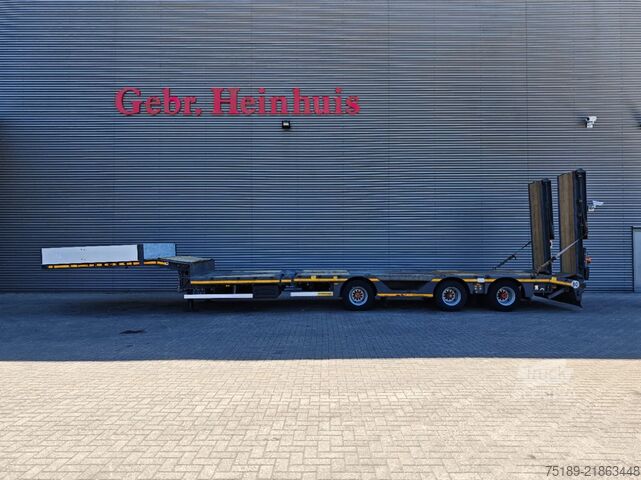 Semi low-loader Faymonville F-S43-1ABA 4 Meter Extand. Radmulden Ramps!