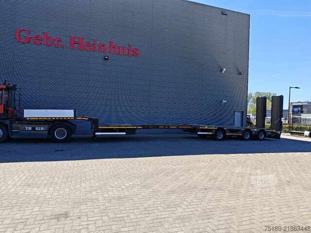 Semi low-loader Faymonville F-S43-1ABA 4 Meter Extand. Radmulden Ramps!