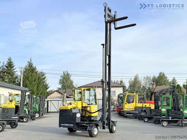 Čtyřsměrný vysokozdvižný vozík Combilift C5000XL GAS TRIPLEX 6000 EXTENDABLE FORK