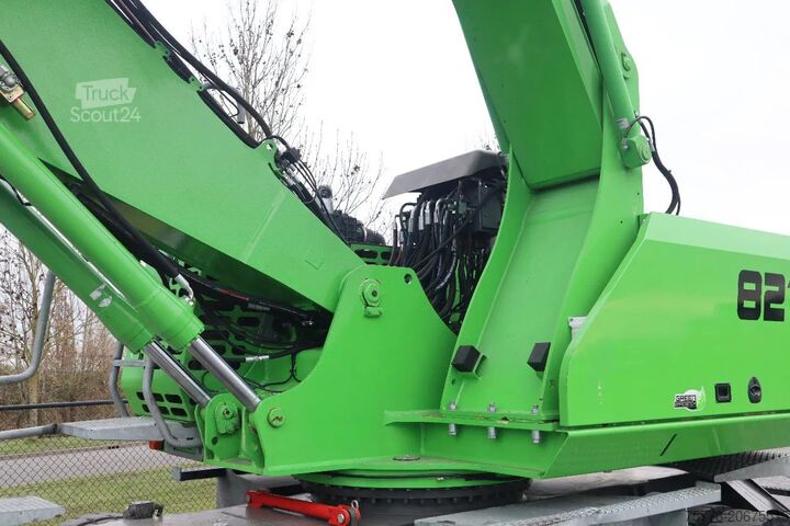 Ratinis ekskavatorius Sennebogen 821E | 821 E | SORTING GRAB | DOZERBLADE | GREA...
