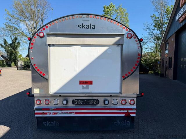 резервуар Magyar 3-AKSLET SLEPVOGN Skala RVS/INOX Melk/Milch/Mil...