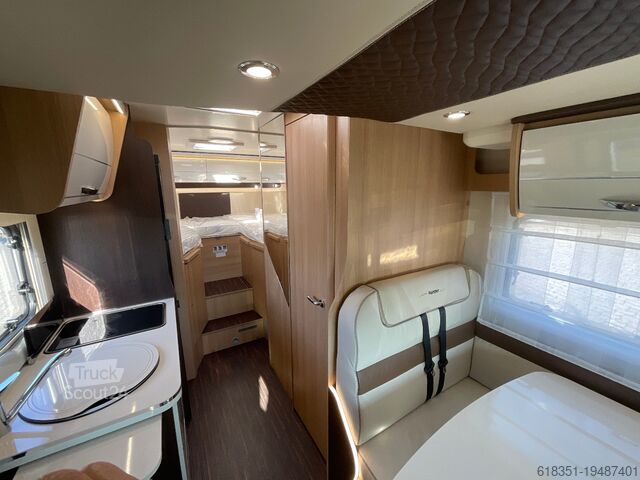 Half-integraal camper FORSTER T 699 EB Dachklima, Fahrradträger, Hubbett