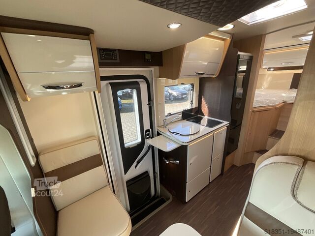 Half-integraal camper FORSTER T 699 EB Dachklima, Fahrradträger, Hubbett