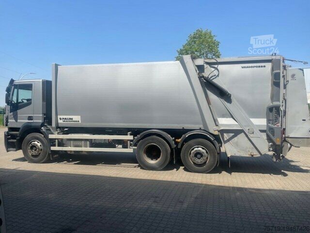 Vuilniswagen Iveco Stralis 400 6x2 Euro6 Faun VarioPress 524