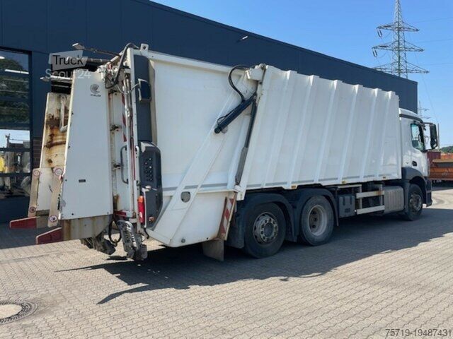 Garbage truck Mercedes-Benz 2533 Antos 6x2 Faun VarioPressII/Delta 2301