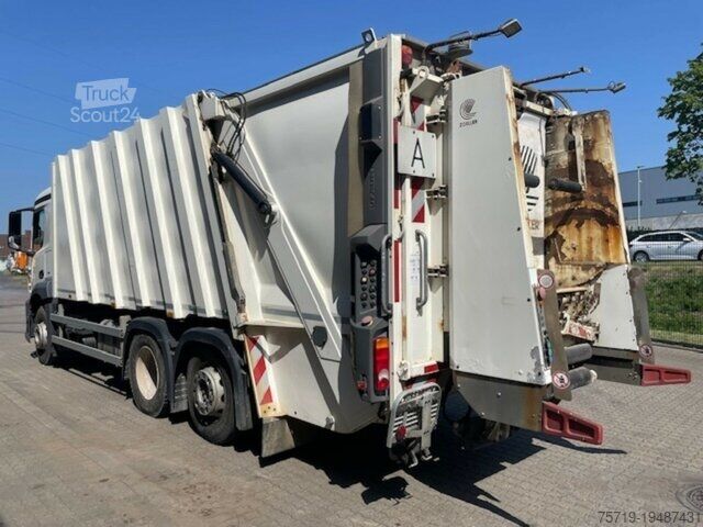 Garbage truck Mercedes-Benz 2533 Antos 6x2 Faun VarioPressII/Delta 2301