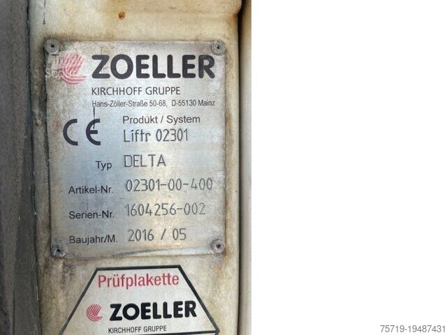 Garbage truck Mercedes-Benz 2533 Antos 6x2 Faun VarioPressII/Delta 2301