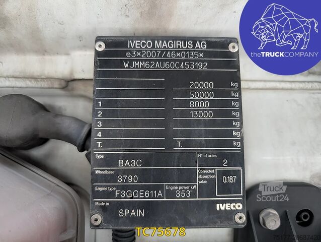 MTS standard Iveco S-Way 480