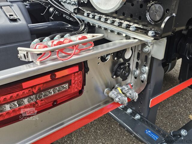 Kablio rankenos sistema MAN TGS 35.470 8x4 / HMF 2243 Z KRAAN + HAAKARM